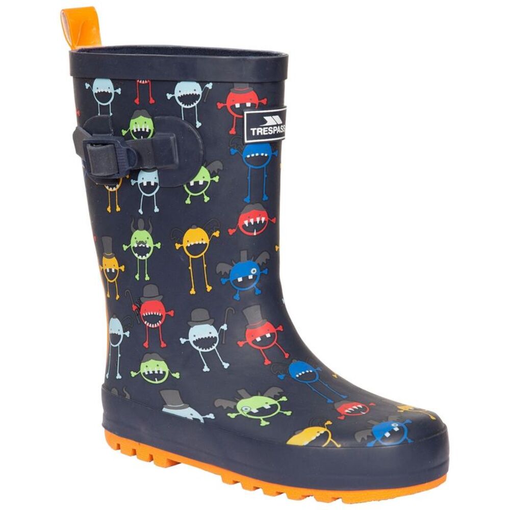 Trespass Childrens/Kids Puddle Monster Galoshes / Multicolored